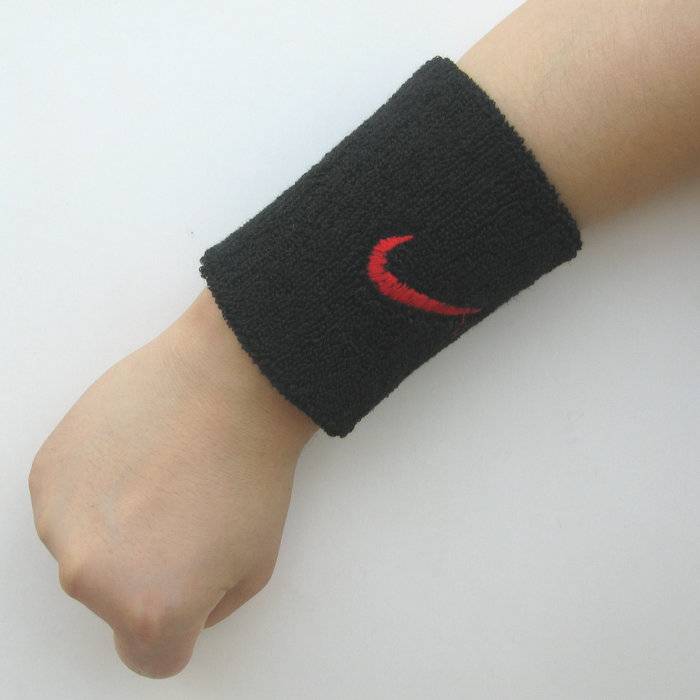Genuine embroidery wrist care, anti -custom logo men's and women's basketball sprains, tennis running, sweat, sweat, sweat, and wristband gram