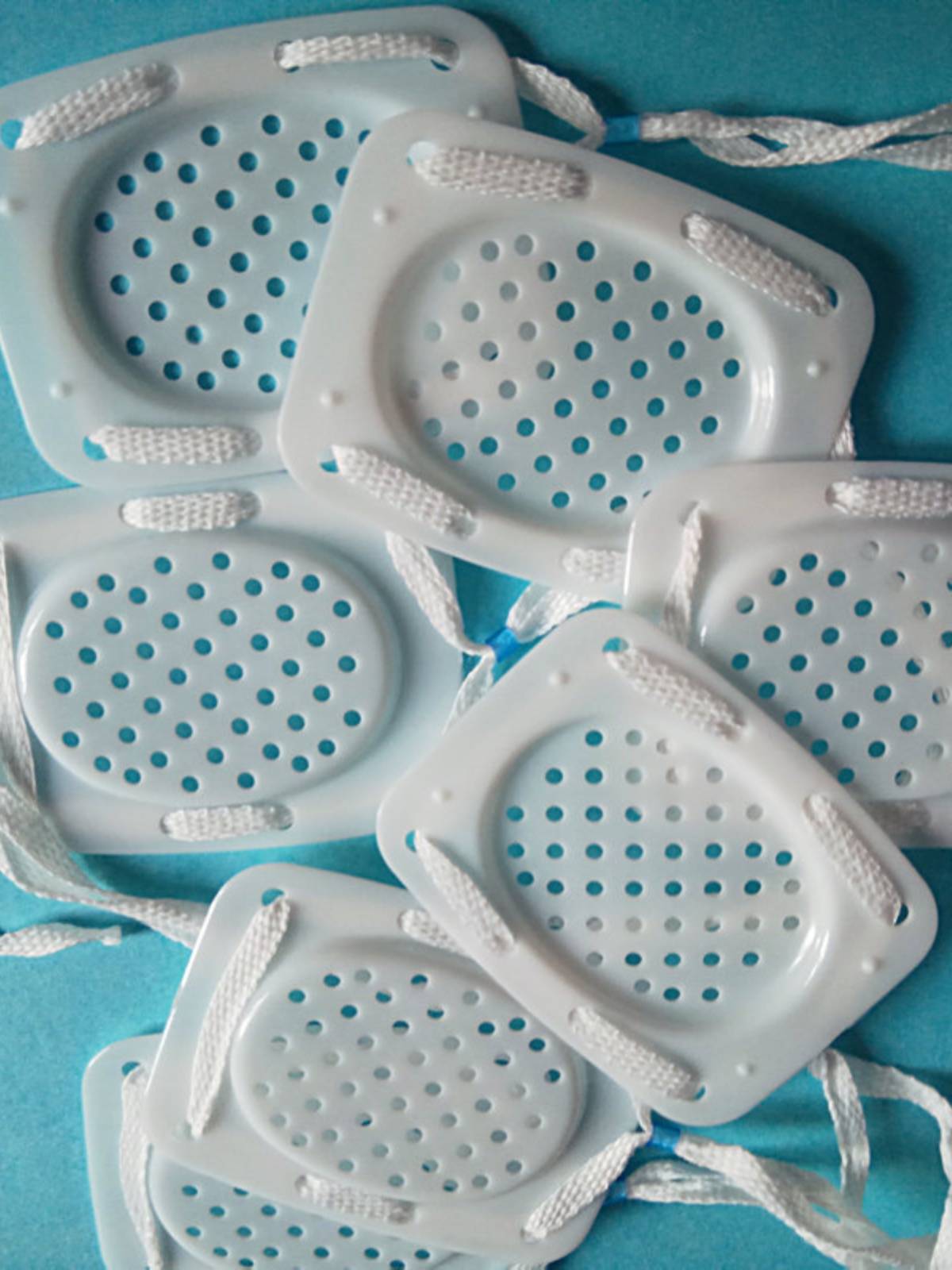 White mesh -breathable tie eye mask single eye sticker Surgery after gauze fixing the eyes of the eyes of the eyes, soft cos dressing