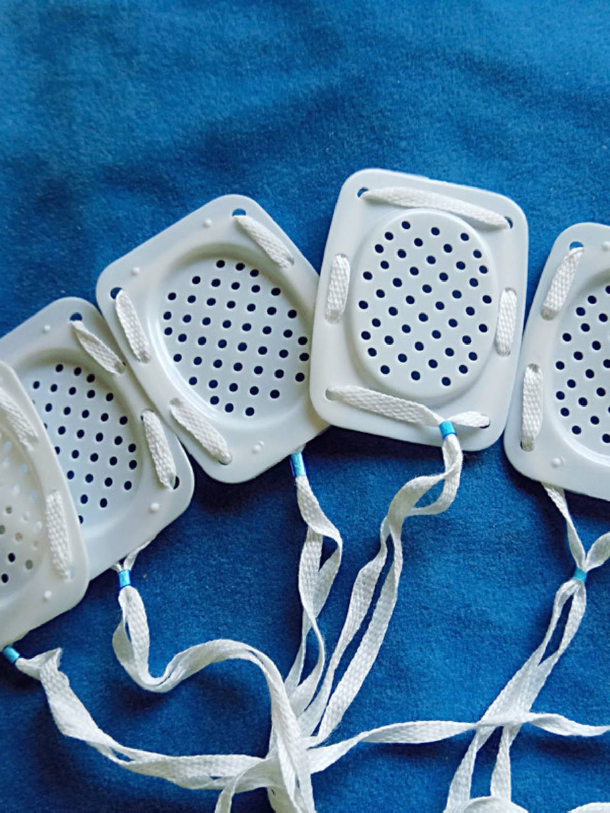 White mesh -breathable tie eye mask single eye sticker Surgery after gauze fixing the eyes of the eyes of the eyes, soft cos dressing