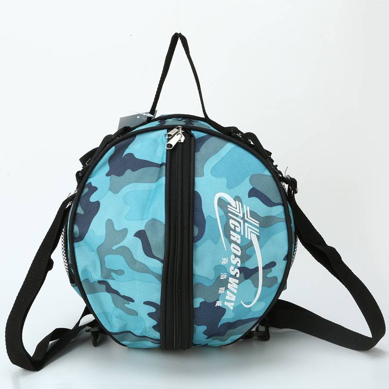 Backpack fan camouflage blue [can be shoulder, hand -handed, back shoulders]