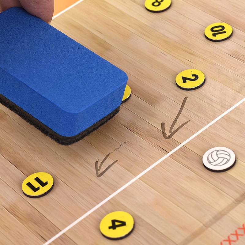 Yamashi Better Volleyball Tactical Board Coach Board Magnetic Demonstration Tactical Command Dental Referee Referee Coach