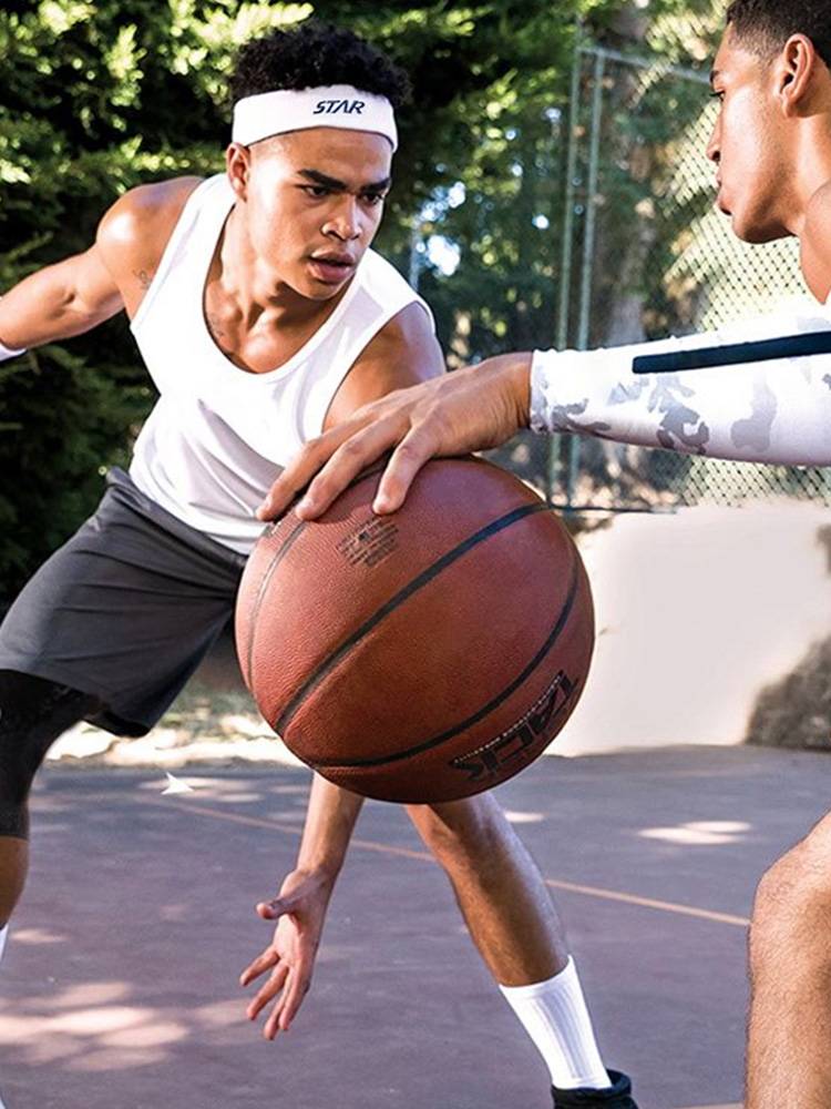 Star Shida Football Basketball Running Sports Sweat sweat, sweat -absorbing the forehead with a female beam with a male