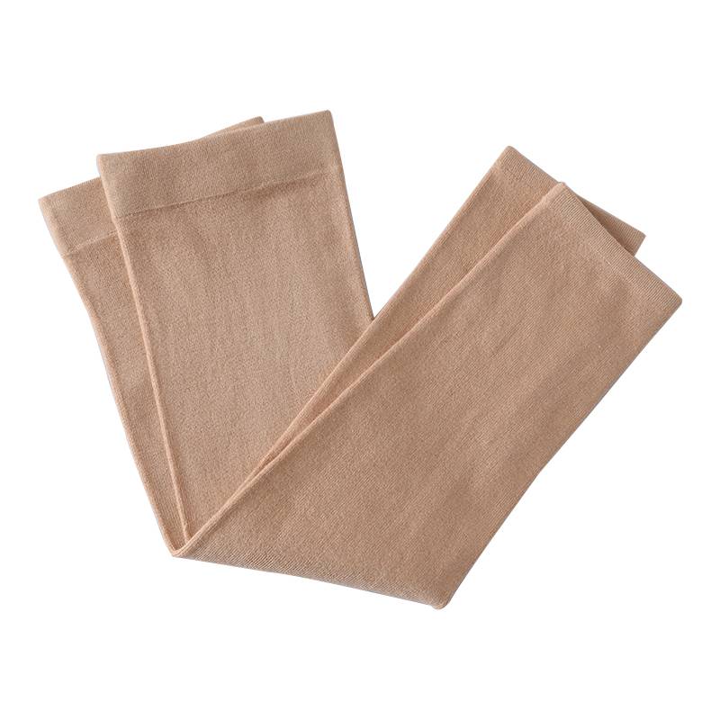 Leg protection socks Women in summer thin knee socks protect the calf cold -proof air -conditioned air -conditioned house sunscreen Japanese cotton socks