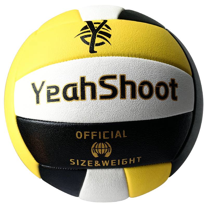 Super-fluid volleyball professional game with a softer air volleyball player with S.O.V