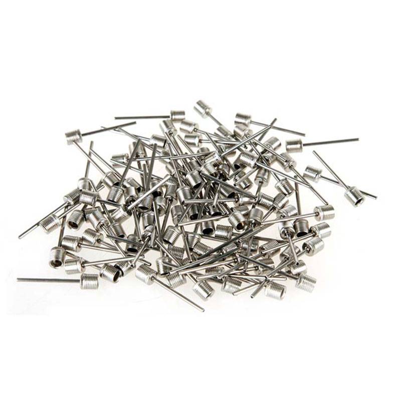 Basketball aeration cylindrical needle metal volleyball football football pumping needle iron needle boutique inflatable needle accessories ball needle