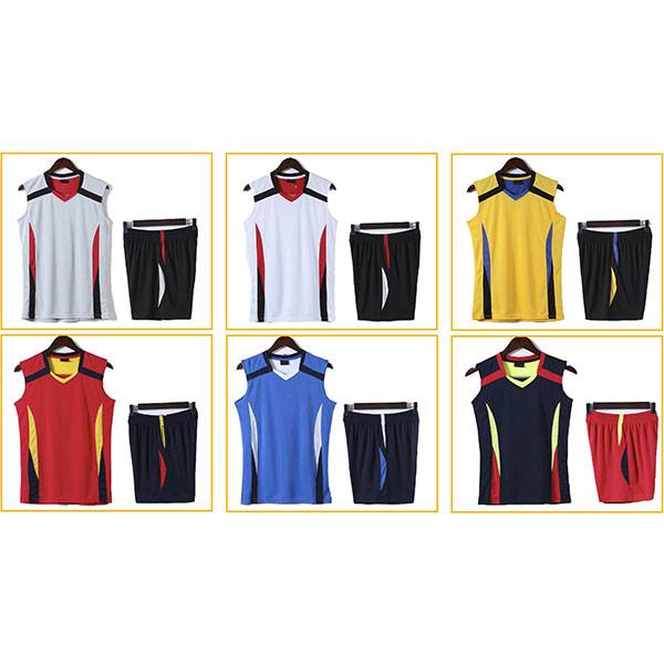 Sleeveless volleyball uniform men's and women's set 2022 competition team uniform speed dry training service professional sports volleyball uniform team
