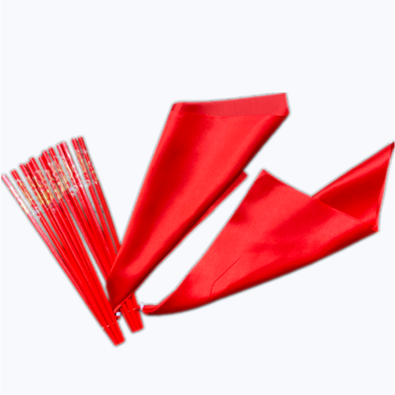 Mongol dance red chopsticks, specialty for dancing chopsticks for the 10th class children of the Chinese dance union