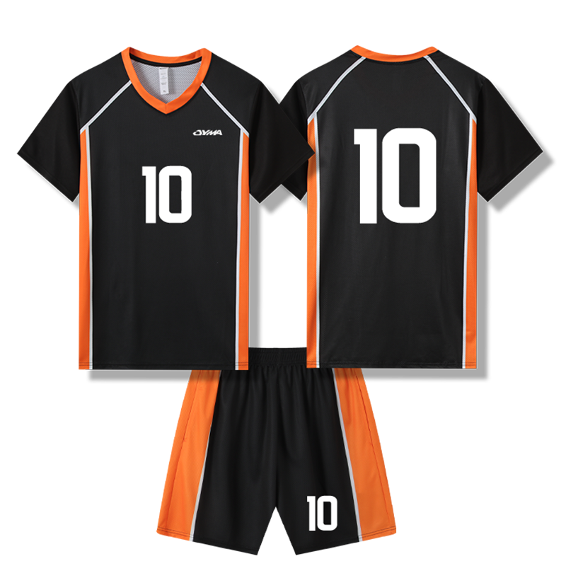 Volleyball uniforms custom men's gas volleyball clothing set volleyball young team service middle school student volleyball game clothing