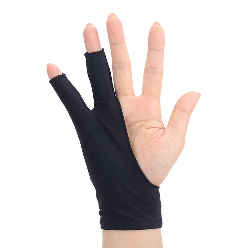 Drawing and painting anti -pollution, abrasive, anti -sweat, anti -dirty sketch oil drawing finger art electronic digital board screen hand -painted gloves