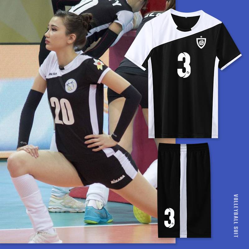 Volleyball suits men's and women's custom volleyball team uniforms Speed dry professional gas rowing training service customization
