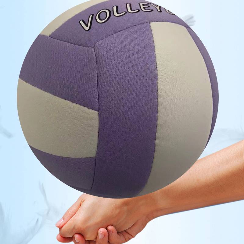 Middle -aged and elderly fitness without pain hand steam volleyball adult soft training competition special sunset music No. 5 gas volleyball