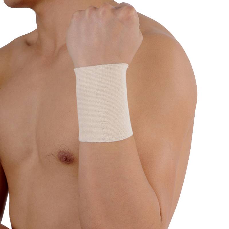 All -cotton new Kaiwei all -cotton sweat -absorbent men's and female croissant wrist scars tendon sheath basketball volleyball warming sports wristband