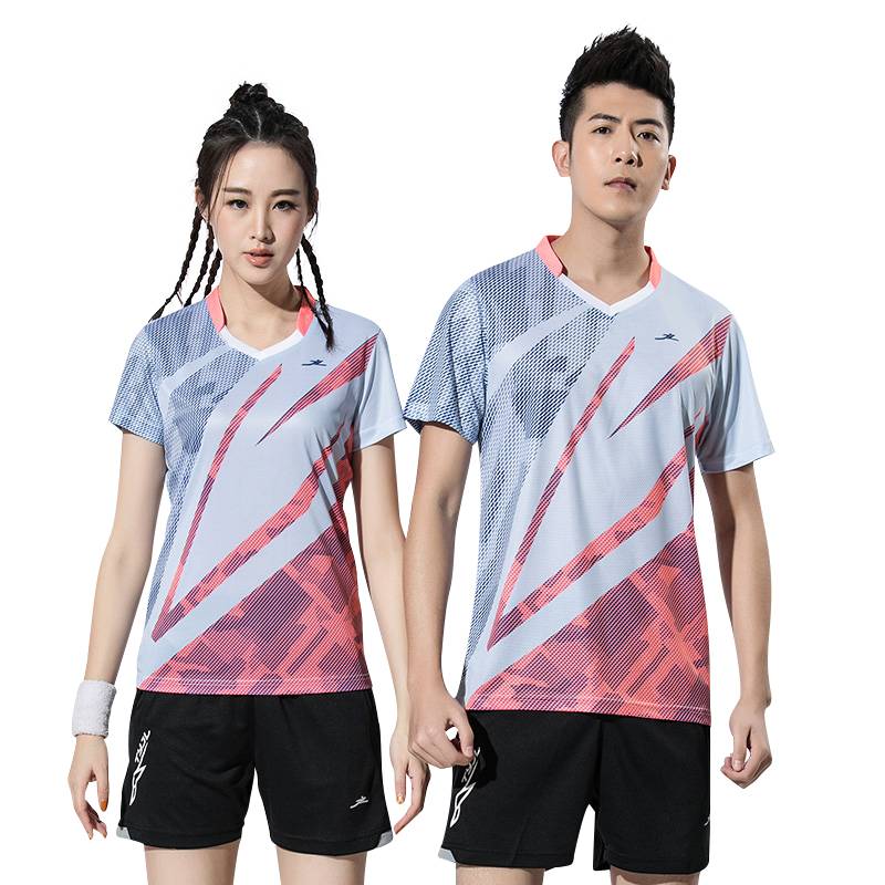 Genuine quick -drying new short -sleeved volleyball uniform men's and female sets of breathable volleyball clothes training competition team uniform customization