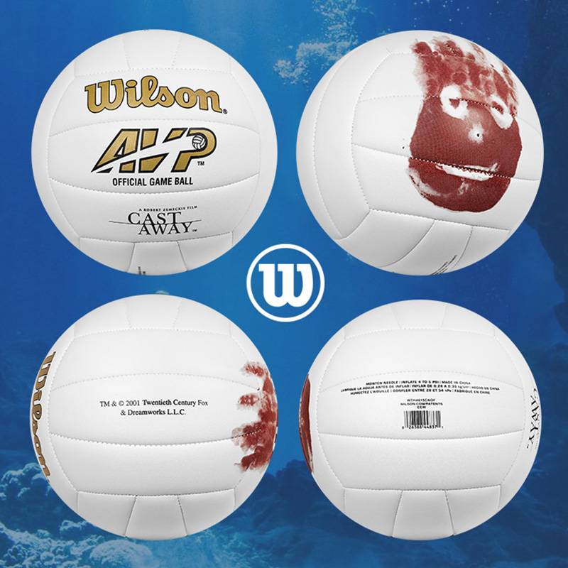 Wilson Wilson Volleyball Wastel Island Reproduction Modeling Demonstration Competition No. 5 Wilson Volleyball