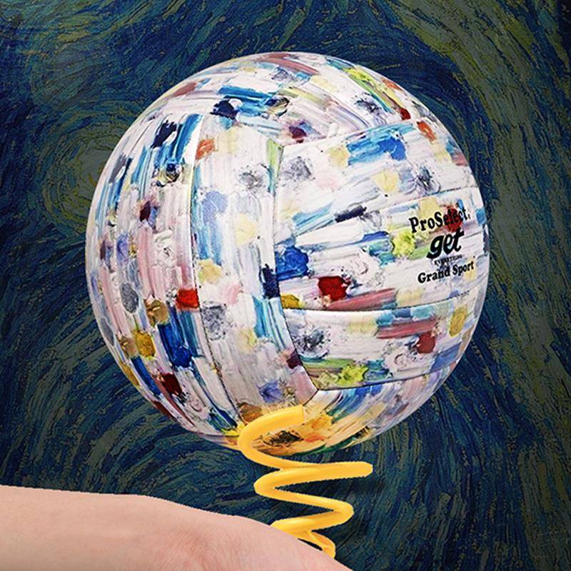 Genuine special election volleyball middle school exam junior high school and primary school students specially inflatable and hard oil discharge painting