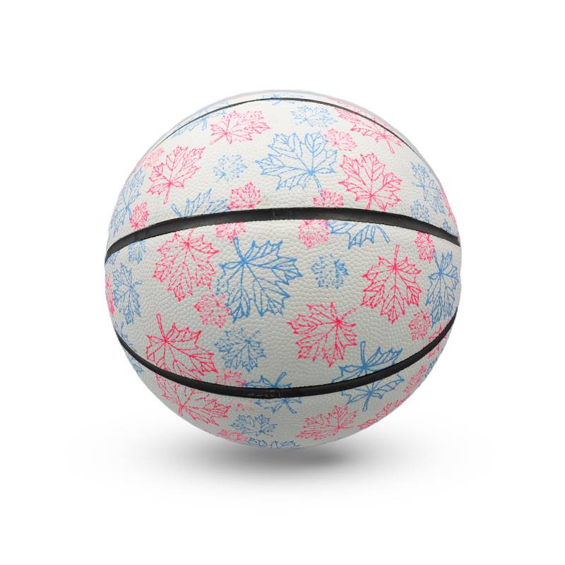 Basketball No. 7 Nightlight Flower White