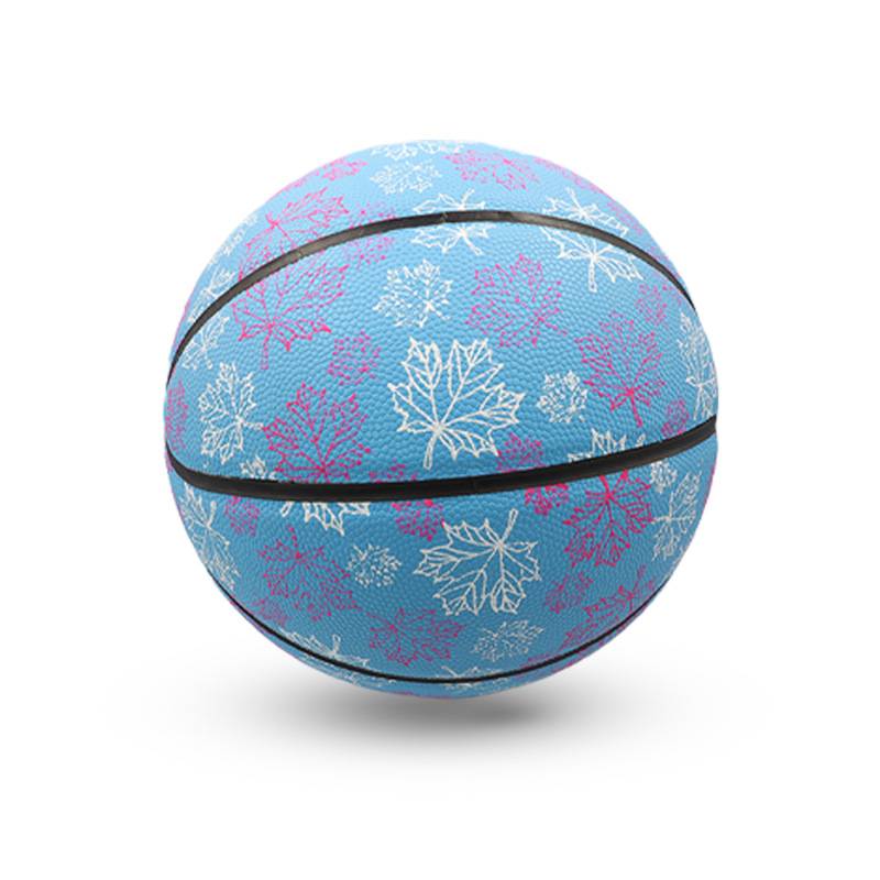 Basketball No. 7 Nightlight Flower Blue