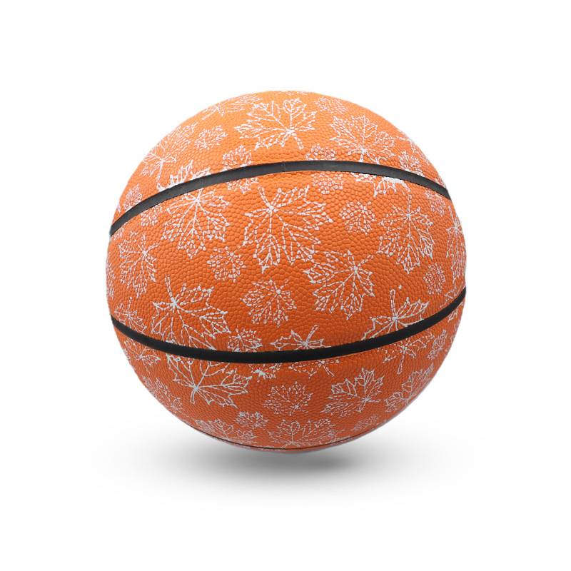 Basketball No. 7 Nightlight Flower Orange