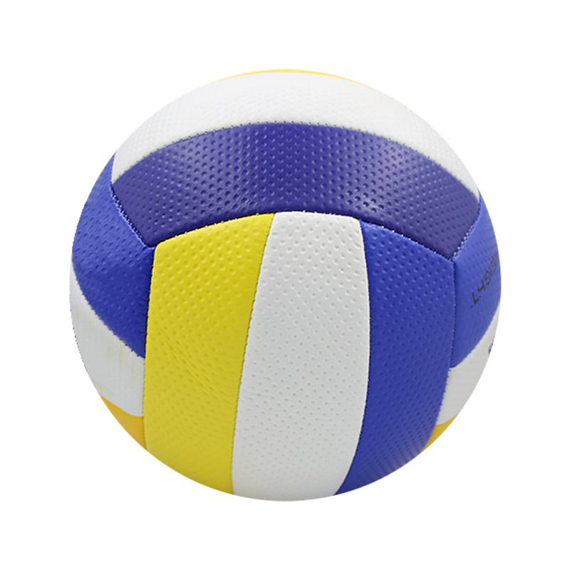 Volleyball No. 5 thickened granules yellow, blue and white three colors