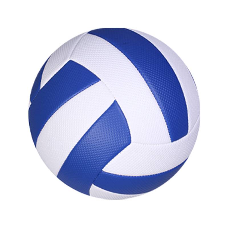 Volleyball No. 5 thickened granular blue and white two colors