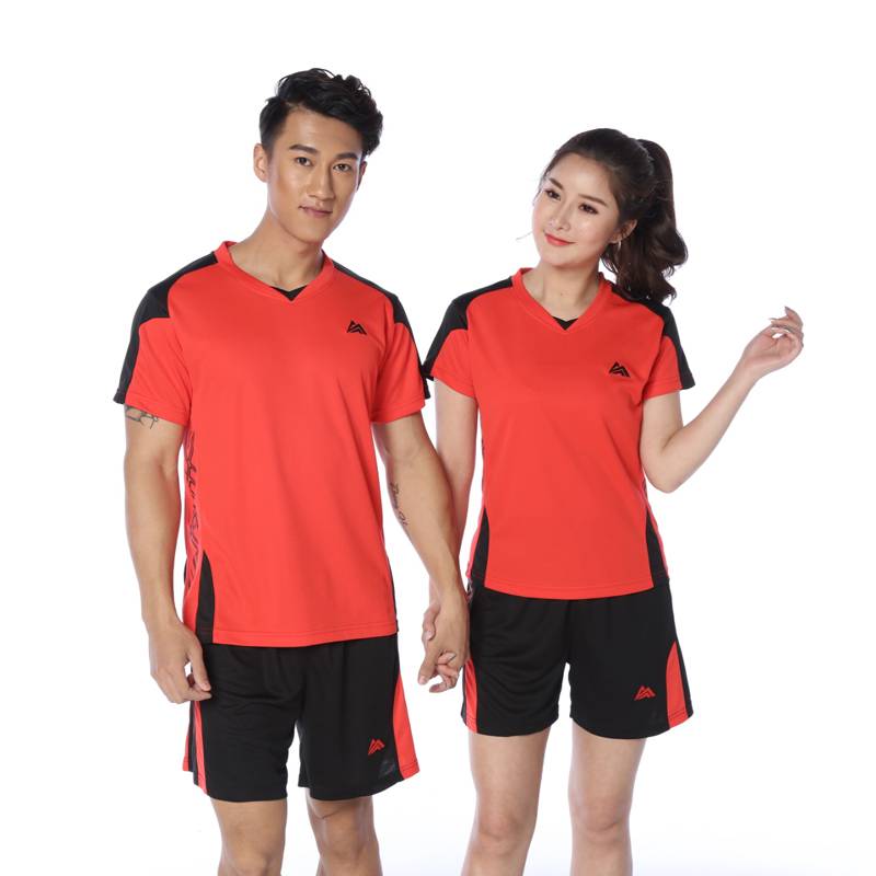 New volleyball suit set men's and women's fast -drying short -sleeved competition training service summer breathable volleyball sportswear custom team uniform