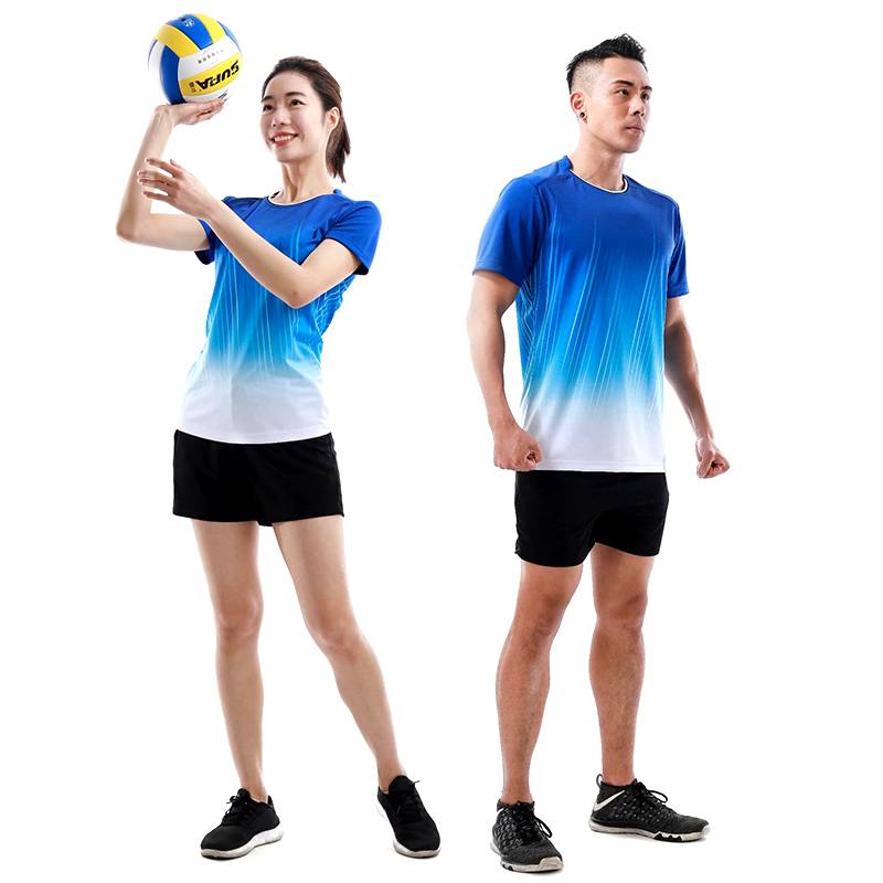 Volleyball suits male gas volleyball competition special clothing T -shirt short -sleeved sports team clothing female student jersey