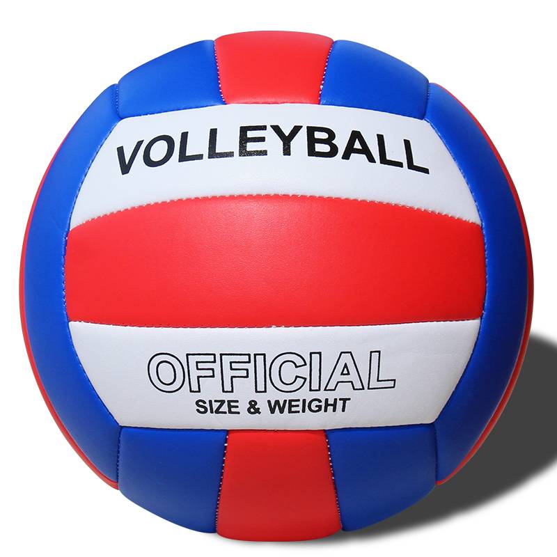 [Teacher Recommended Benchi Volleyball] Red and White Blue No. 5+Gift