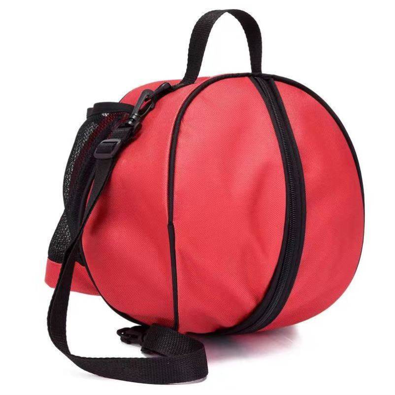 Basketball bag storage bag sports backpack blue ball network bag bag students convenient football volleyball net with bag