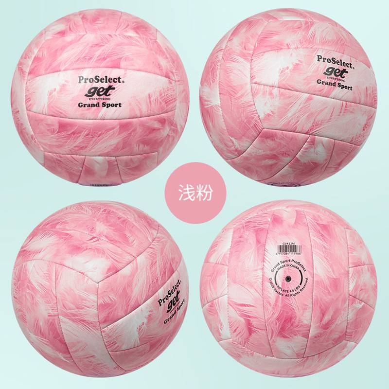 PROSELECT Specialty Volleyball Pink Bird Pink Series Student High School Ebic Training Competition Hard Row No. 5