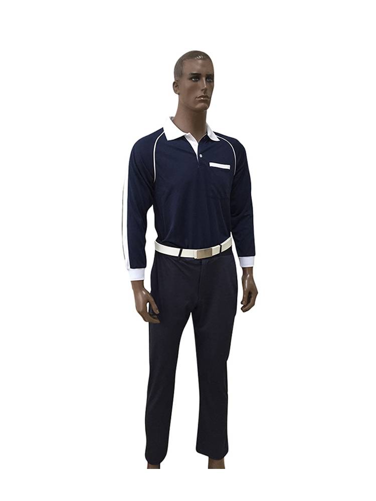 Genuine professional volleyball referee serving the volleyball game referee clothes short sleeve long -sleeved top long pants men and women set