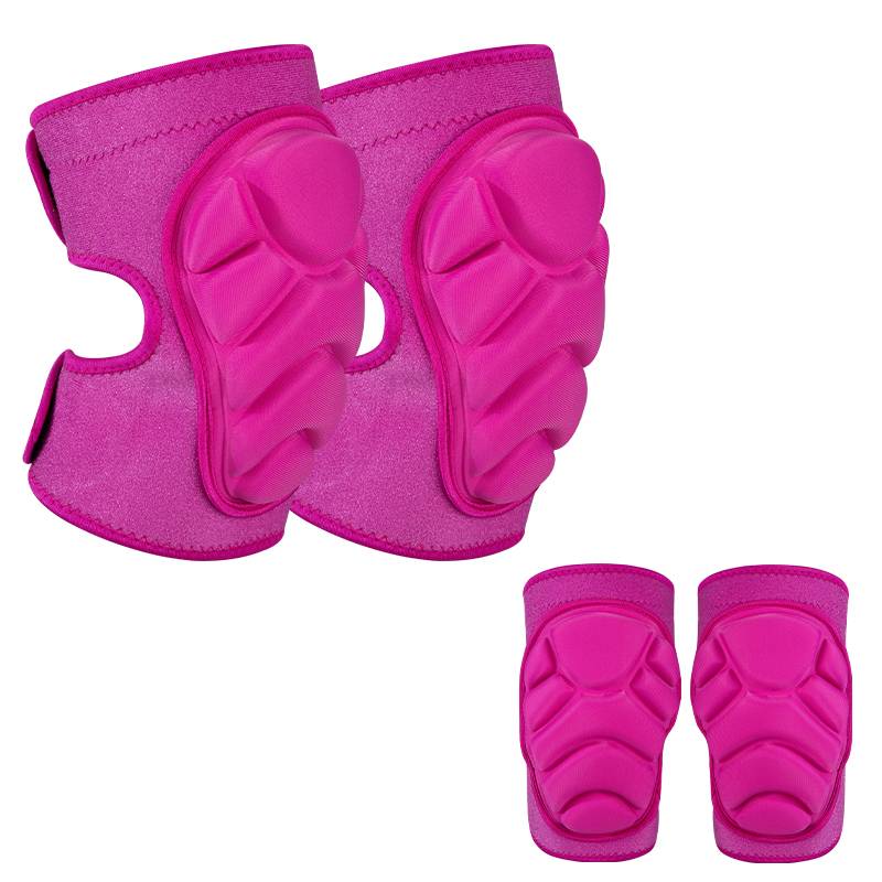 Children's adult thickened skating skiing knee -nursing elbow ski stick dance dance soft knee -knee skate set meal
