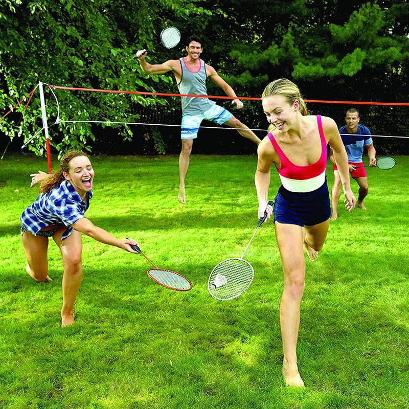 Entertainment beach volleyball grid combination portable folding volleyball standard volleyball stand volleyball network frame