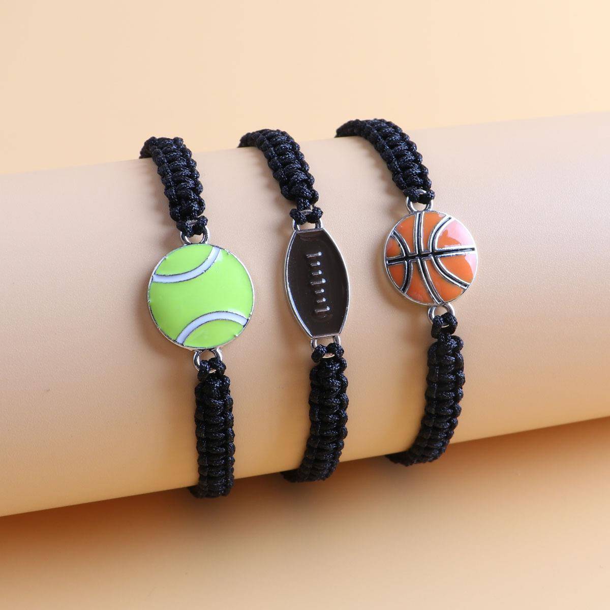 Creative new football volleyball small bracelet student basketball sports activity ball rugby small gift hand rope