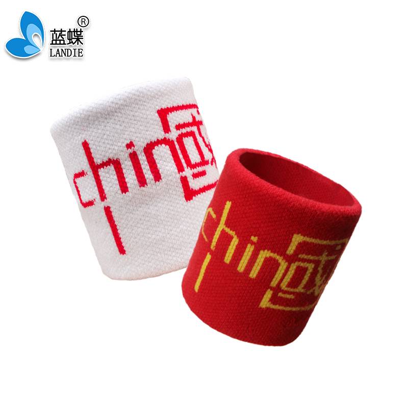 Sports wrist guards, sweat -absorbing cotton run yoga basketball, fitness, sweat, badminton Chinese refueling wrist protection gear