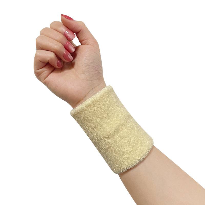 Pure cotton fitness wrist -absorbing sweat -absorbing towels Pressing basketball volleyball belt belt men and women knitted wrist cover