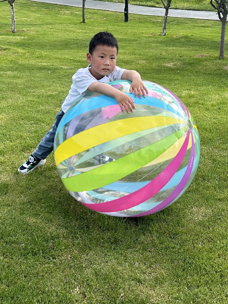 Emptic beach ball Children's water ball swimming pool big ball toy, grassland hand shot, adult volleyball, water ball
