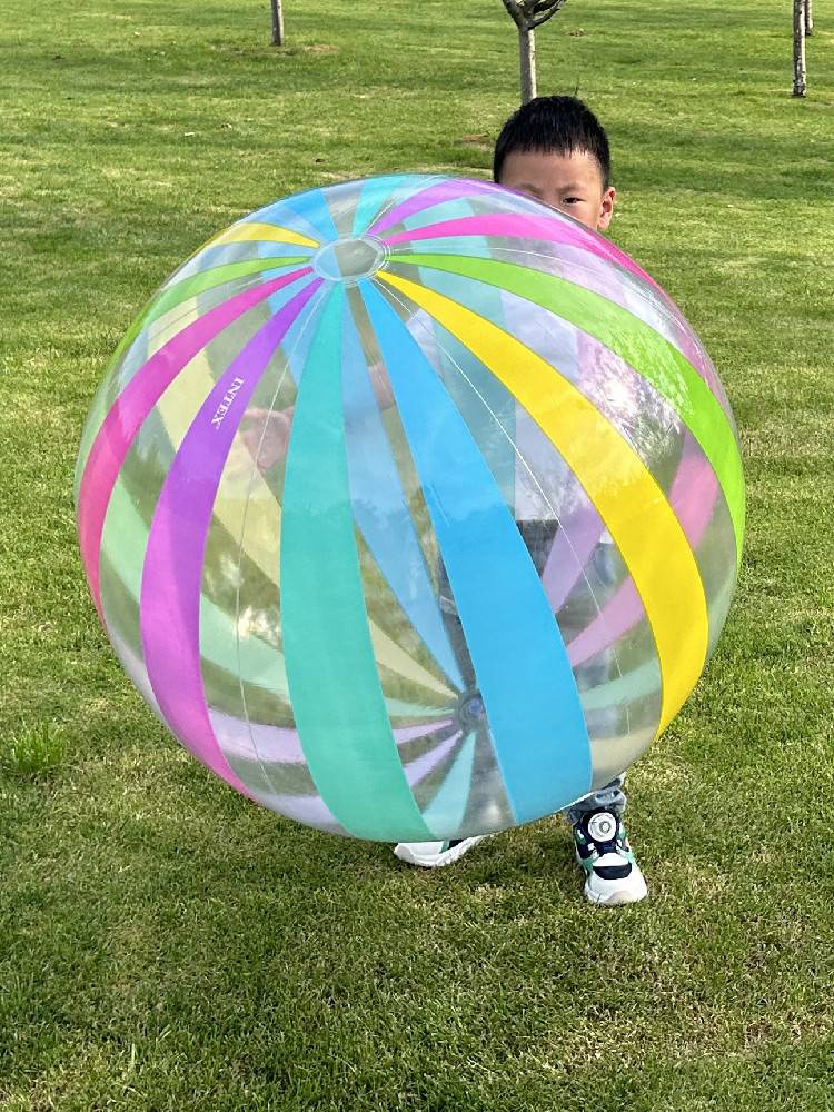 Emptic beach ball Children's water ball swimming pool big ball toy, grassland hand shot, adult volleyball, water ball