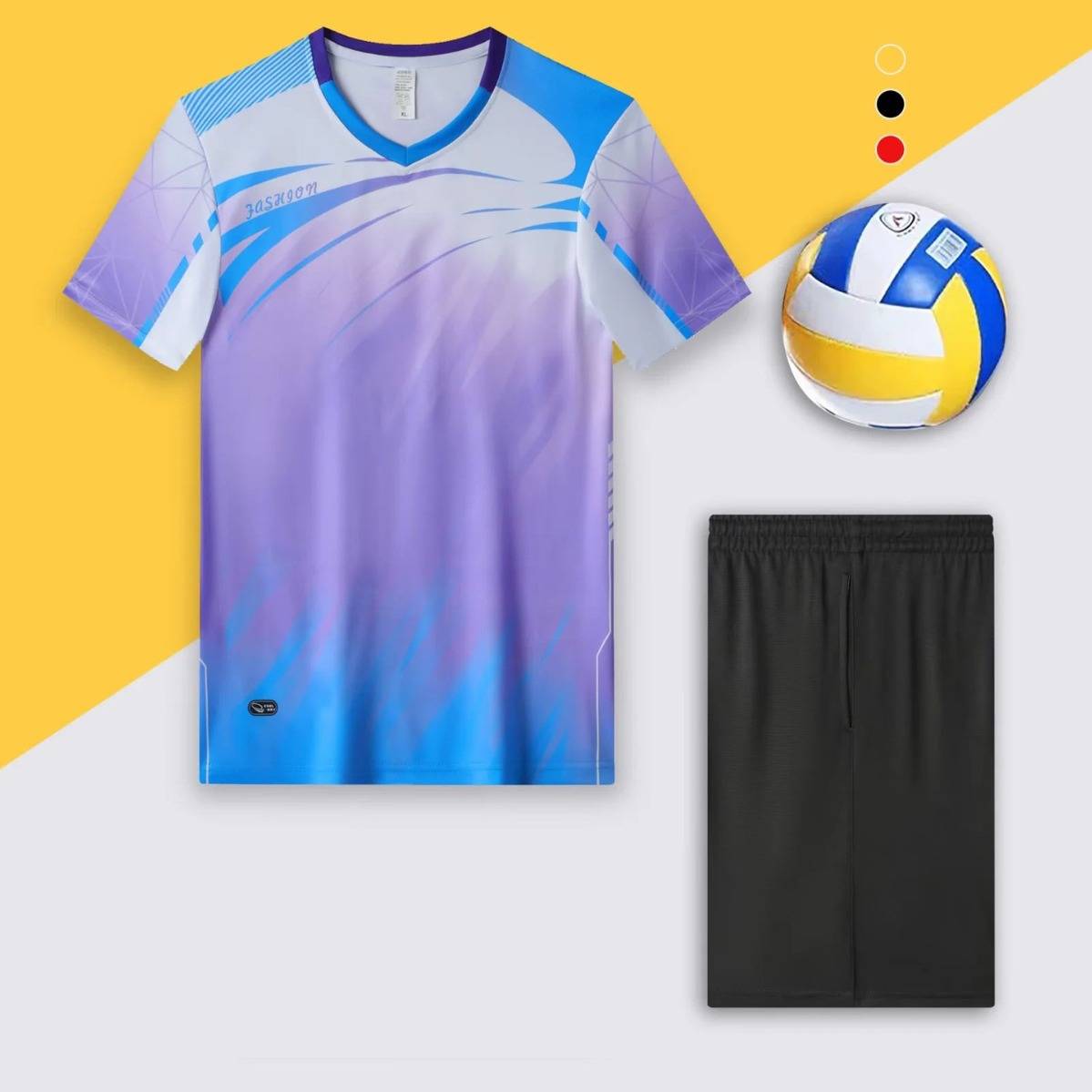 Decannon's new Dragon Canoe volleyball suit, the same ping-pong sports suit for the same man and woman