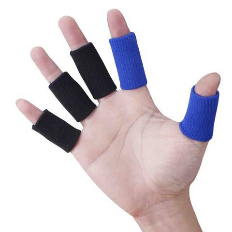 Basketball finger nursing piccoon outdoor sports anti -slip men's and women's warm cotton nursing fingers long finger joint set