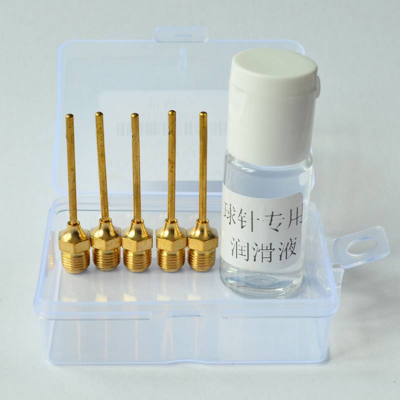 Five round head ball needles