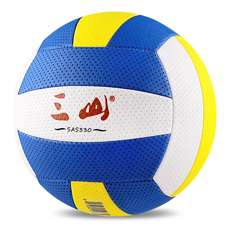 Sanshan gas volleyball training uses adult middle -aged and elderly SAS330 steam volleyball No. 7 Light Soft No. 5 elementary school student ball