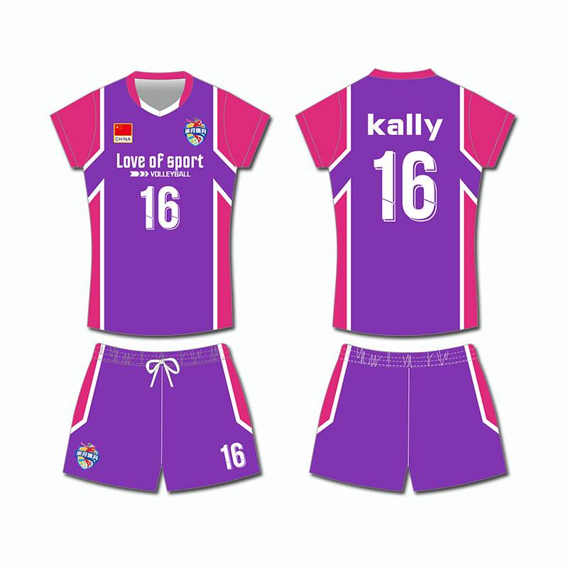 2022 New Qi volleyball uniform Speed ​​drying set team service training top children's men and women summer clothes tailor -made