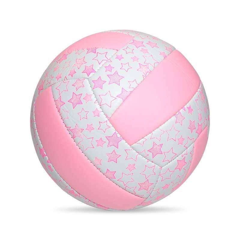 Pink Pentagon Volleyball