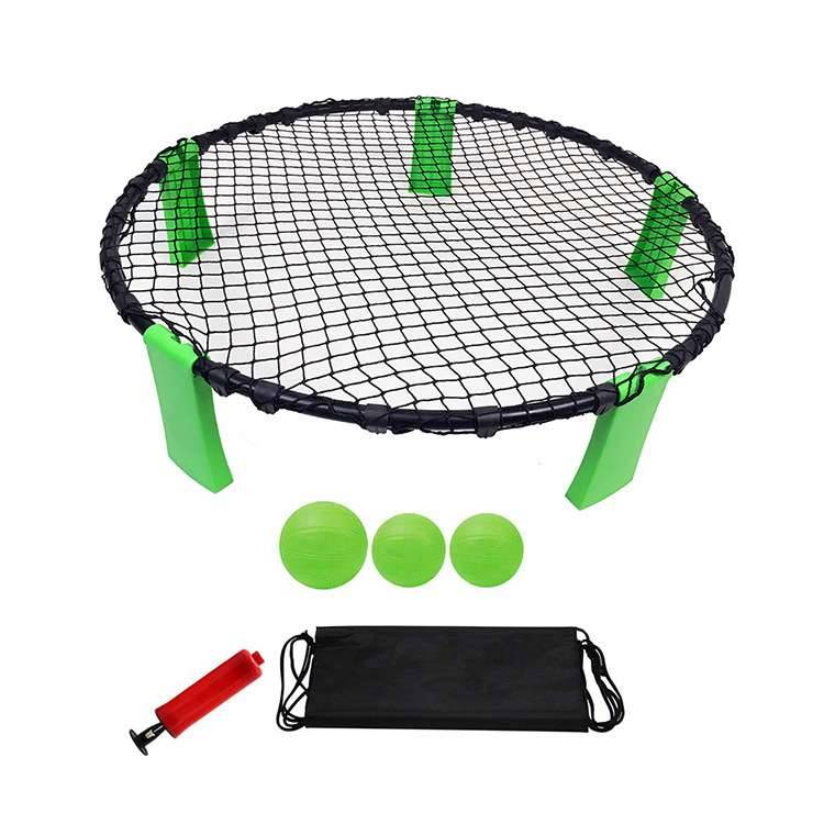 PVC beach volleyball training assists casual inflatable ball buckle volleyball rebound jumper volleyball