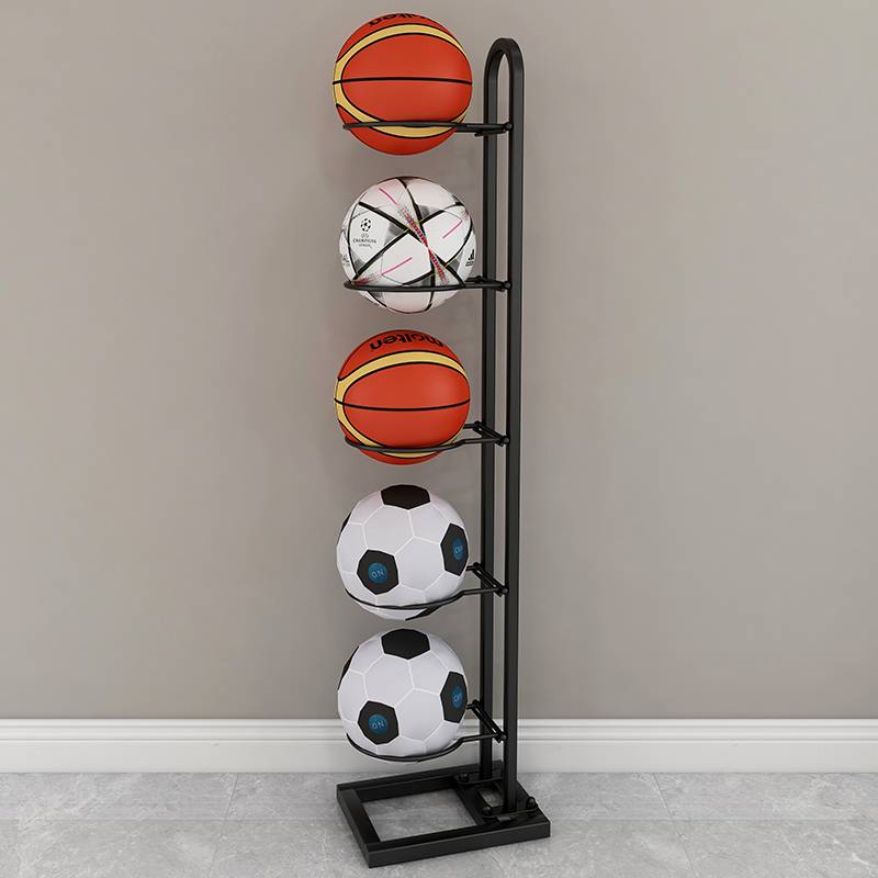 Badminton racket storage basket landing football storage shelf home setting rack ball rack kindergarten basketball putting shelf stand volleyball rack