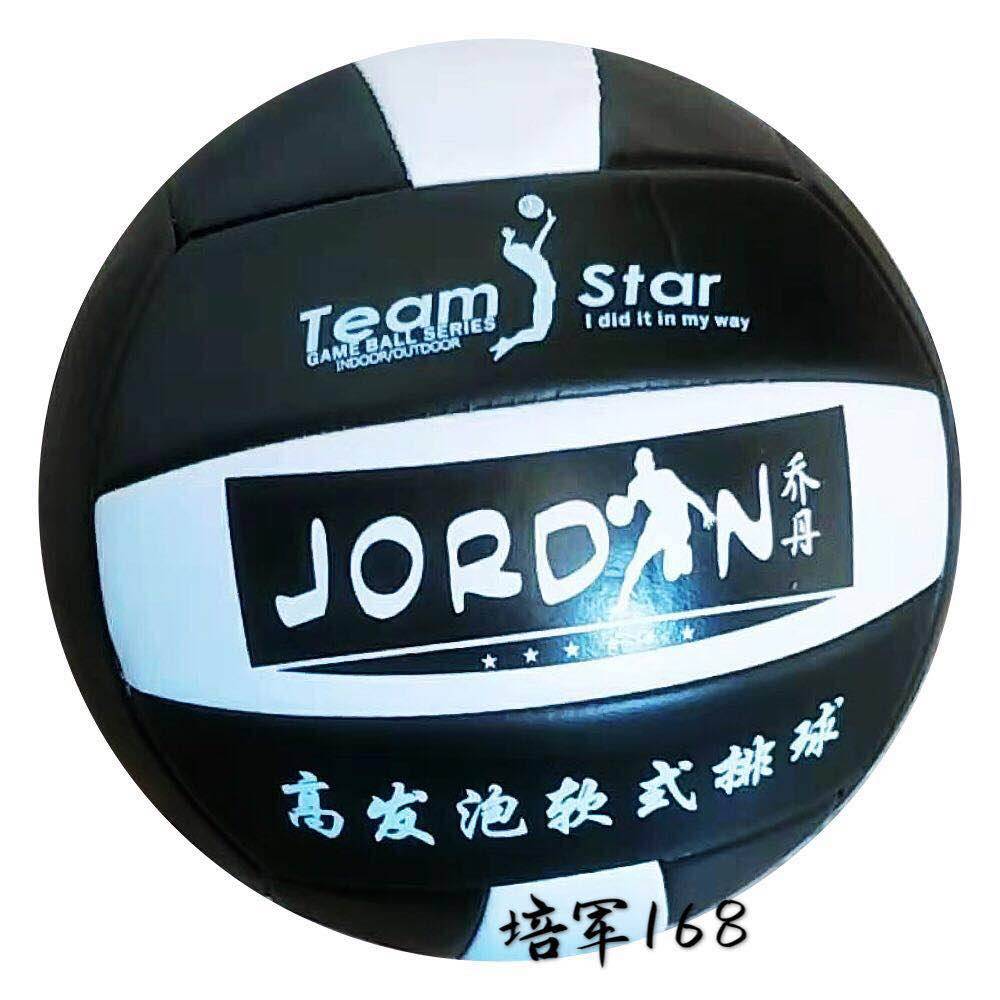 Black and White Volleyball+Qi Needle Netbar Warbers Well Basket Base
