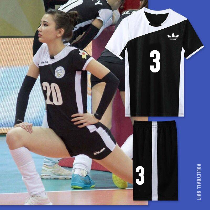 Volleyball suits men's and women's 2K custom jersey volleyball competition team uniform professional gas balloon training service