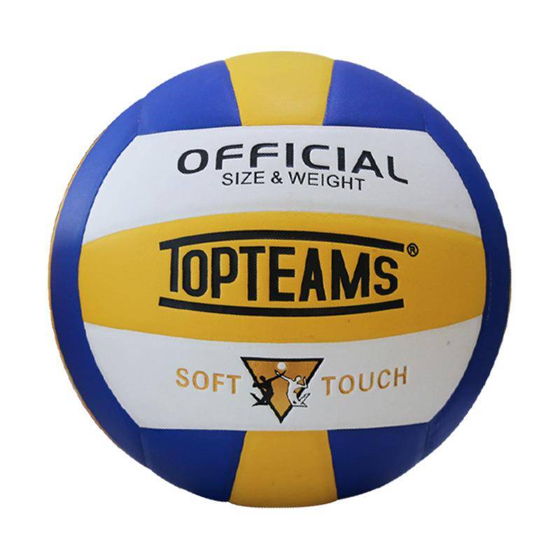 The soft volleyball sets up for the baccalaureate
