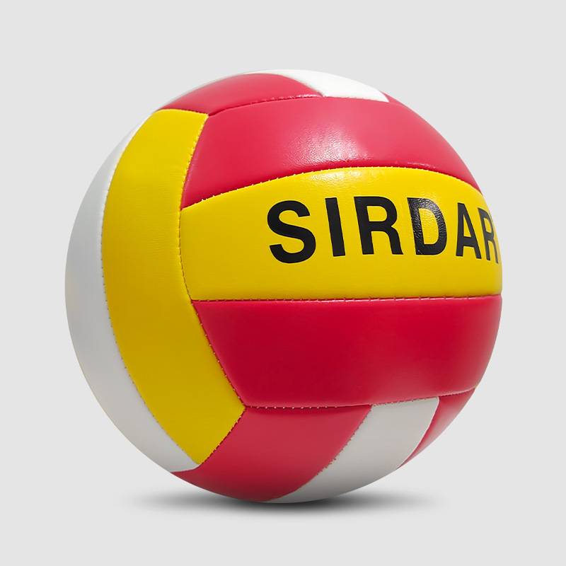 Upgrade thick volleyball-red and white yellow