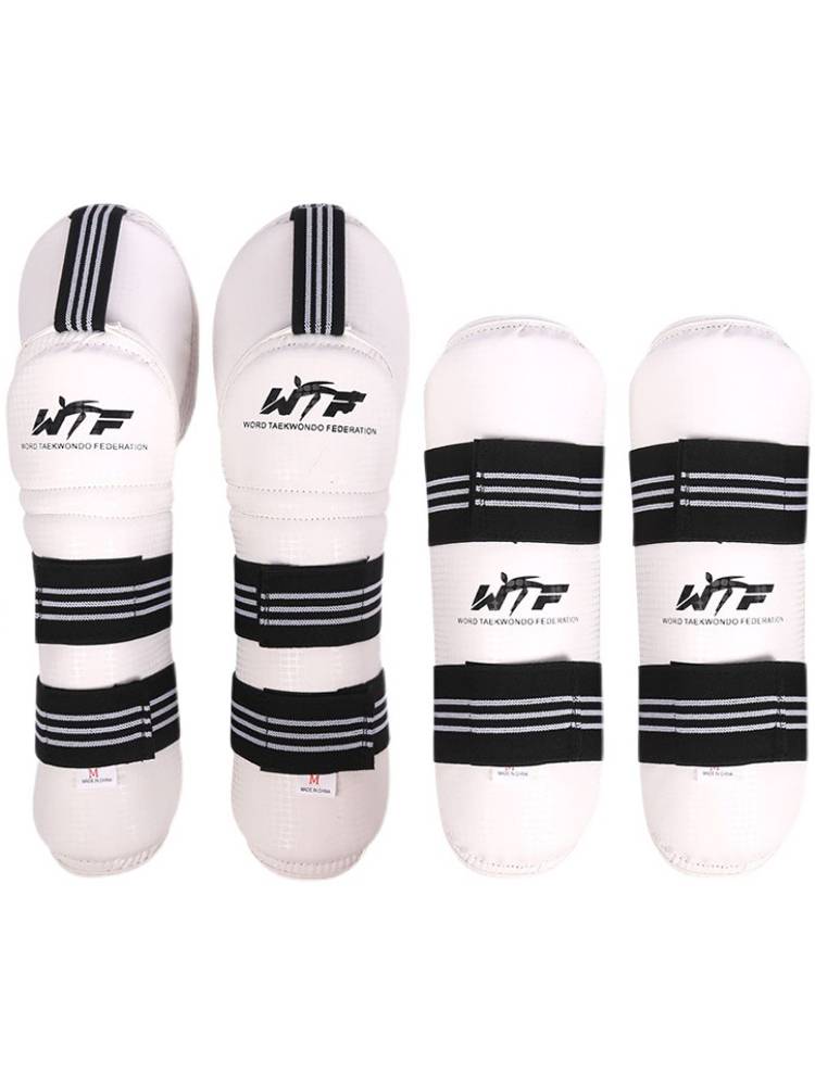 Taekwondo Protector Thickening Type -type Protective Elbow Protective Legs and Karate Men's and Women Adult Children's Competition Training Tools